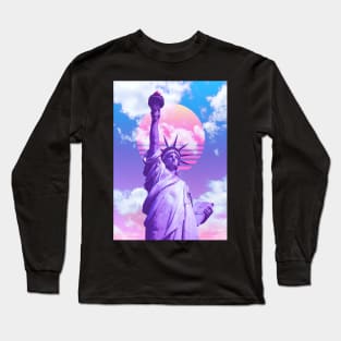 Liberty Statue Long Sleeve T-Shirt